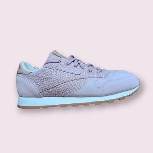 Reebok Woman's Blush Pink Classic Leather Sneackers